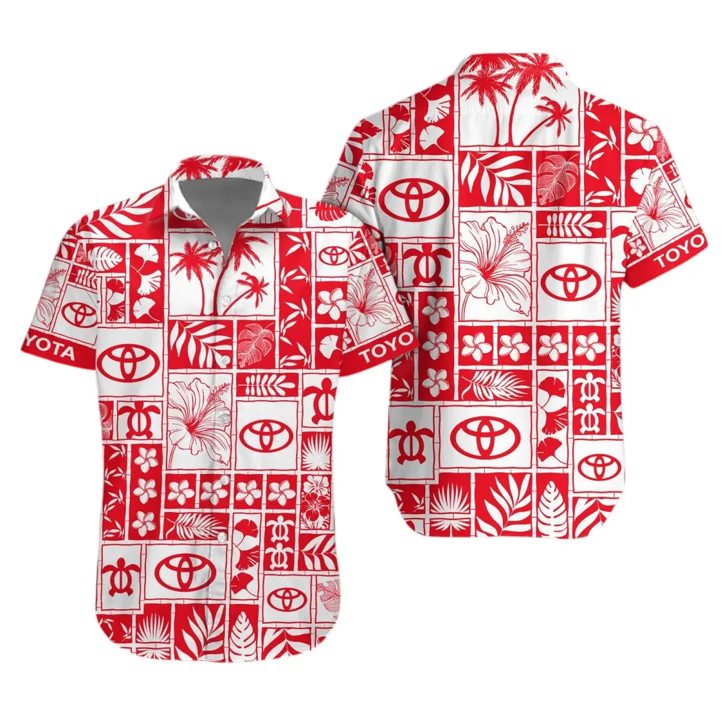 toyota hawaiian shirt for men gift for toyota lovers gift for him husband boyfriend car35021425097 1 a8iu8