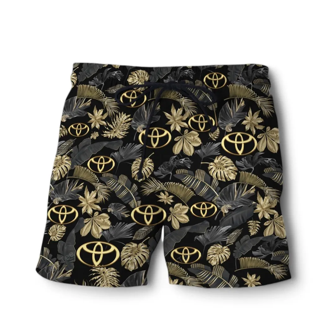 toyota hawaiian shirt set for men gift for toyota lovers gift for him husband boyfriend car139021125146 1 vm77o