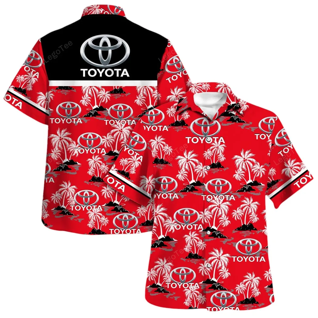 toyota hawaiian shirt set for men gift for toyota lovers gift for him husband boyfriend car144021125468 1 ghtbg