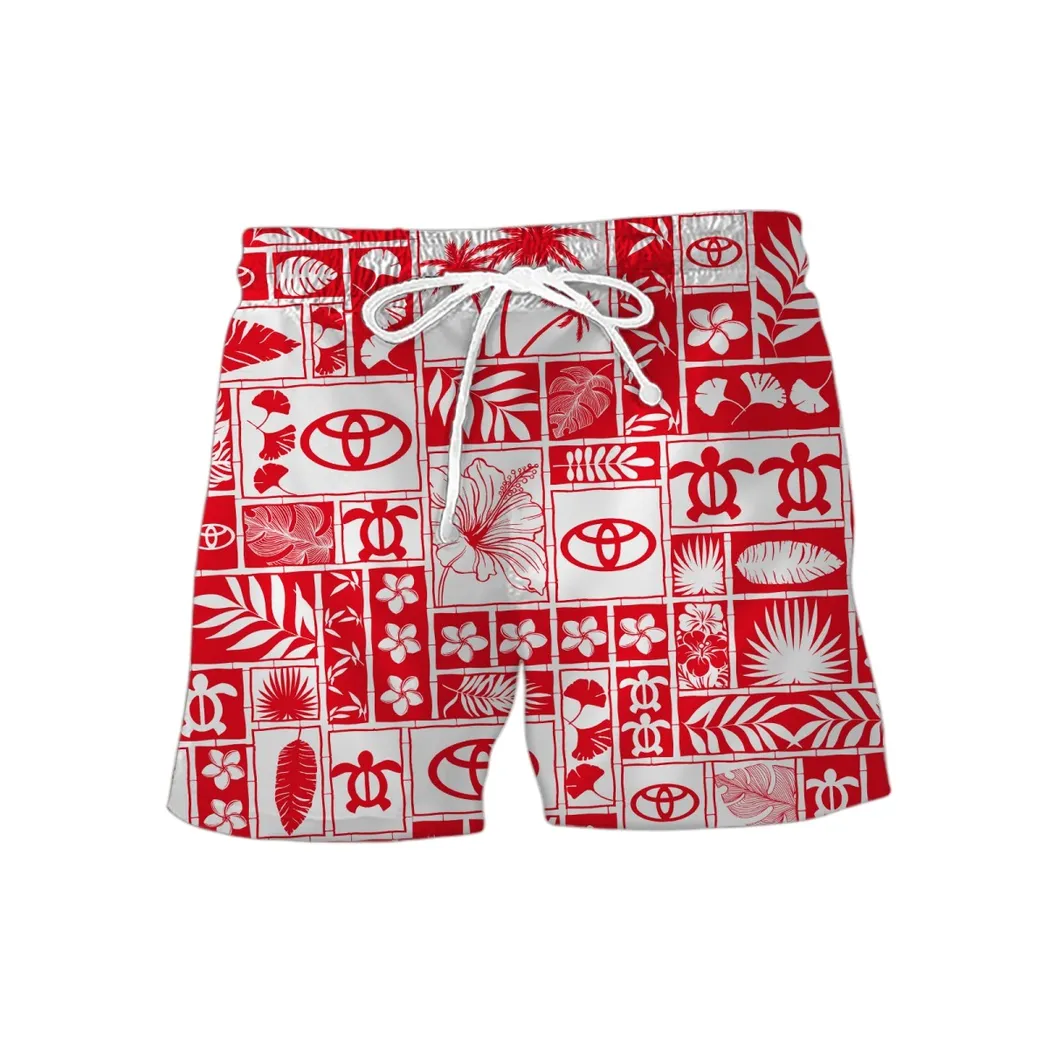 Toyota Hawaiian Shorts, Gift For Toyota Lovers, Gift For Him, Husband, Boyfriend CAR35021425097-2