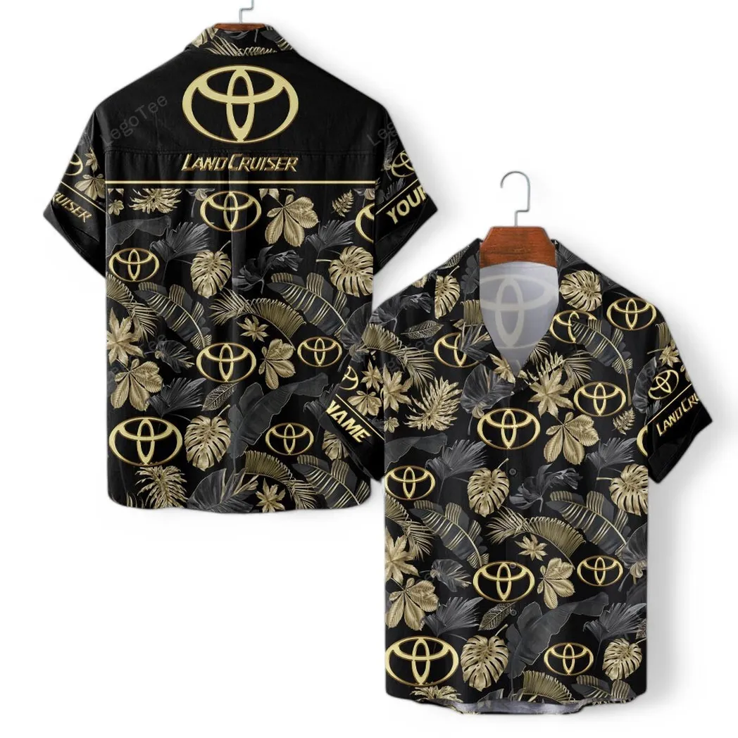 toyota land cruiser custom hawaiian shirts for men gift for toyota land cruiser lovers gift for him husband boyfriend car139021125135 2