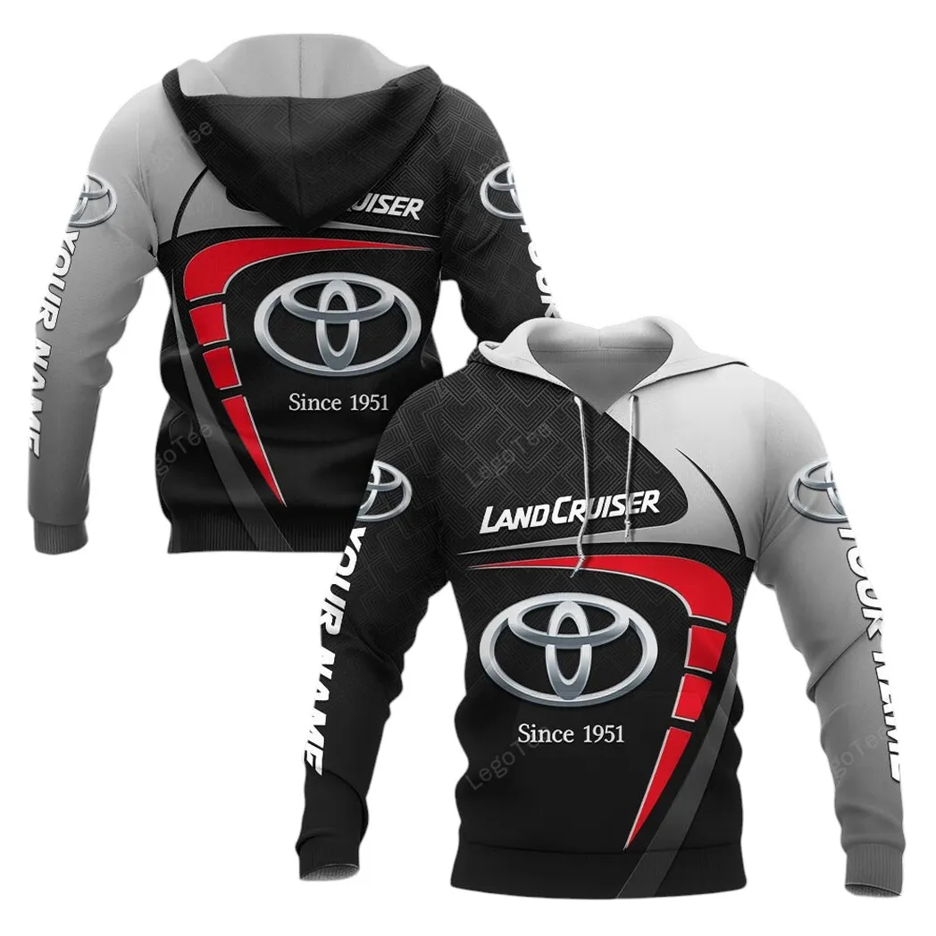 toyota land cruiser hoodie gift for toyota land cruiser lovers gift for him husband boyfriend car11603032575 ynatp