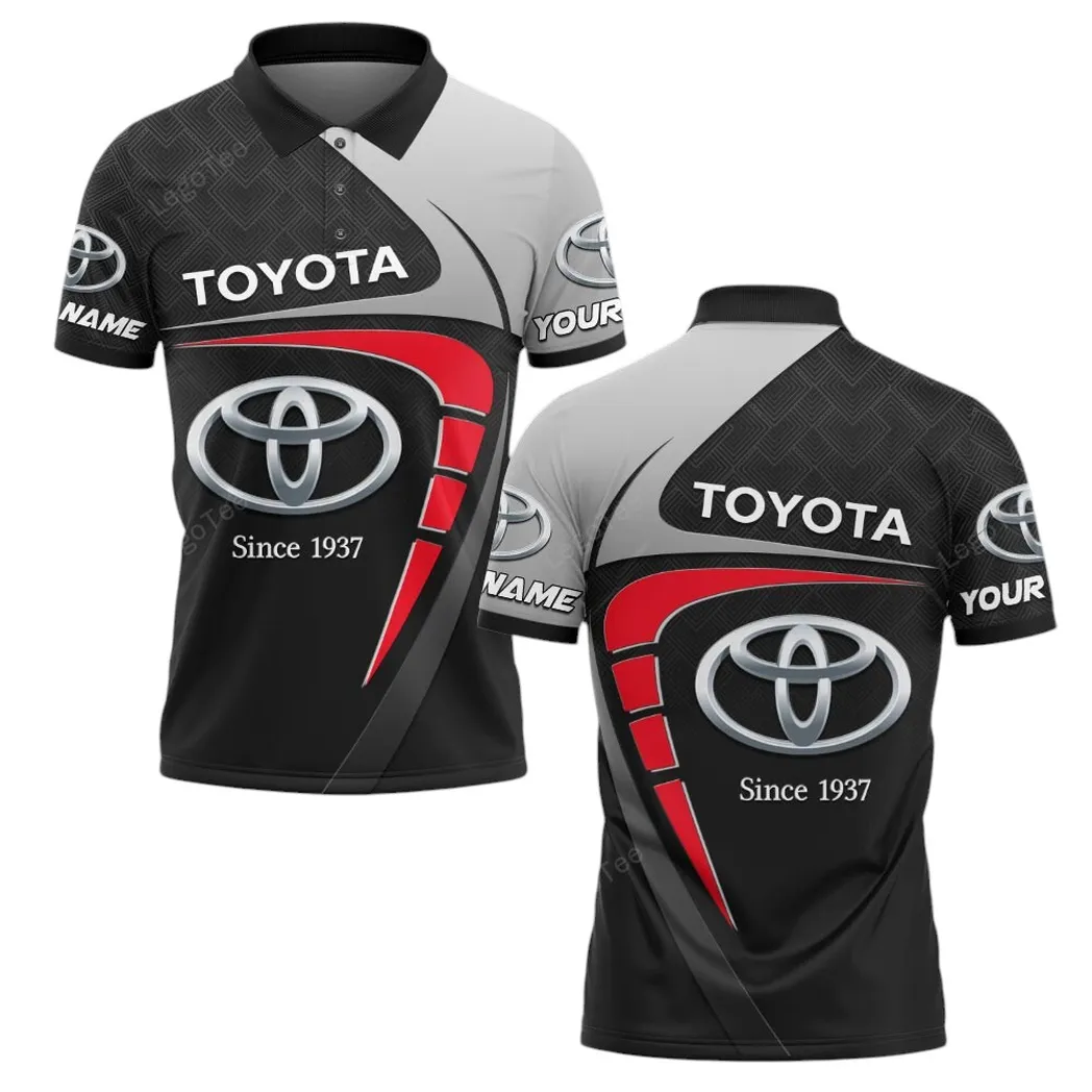toyota polo shirt gift for toyota lovers gift for him husband boyfriend car11603032576 5jtsq