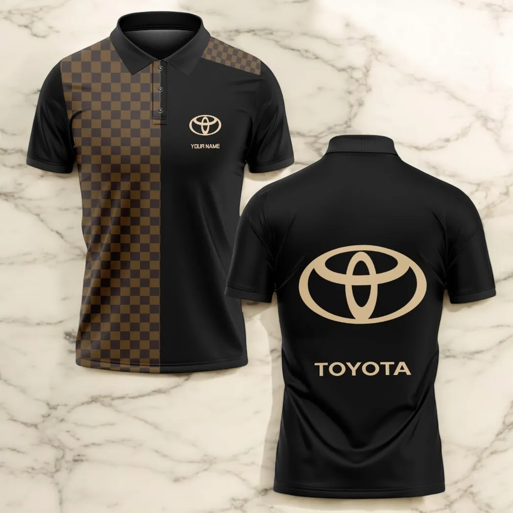 toyota polo shirt lv style gift for toyota lovers car176022525927 zmba4