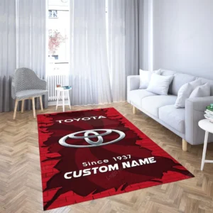 toyota rug gift for toyota lovers gift for him husband boyfriend car133021225646 hdojf