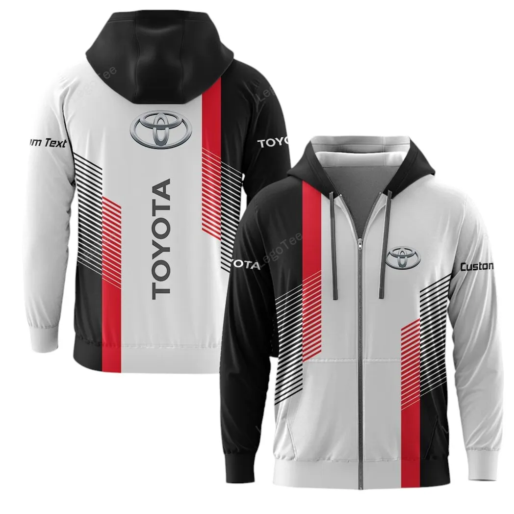 Toyota Zipper Hoodie, Gift For Toyota Lovers, Gift For Him, Husband, Boyfriend CAR10703122576