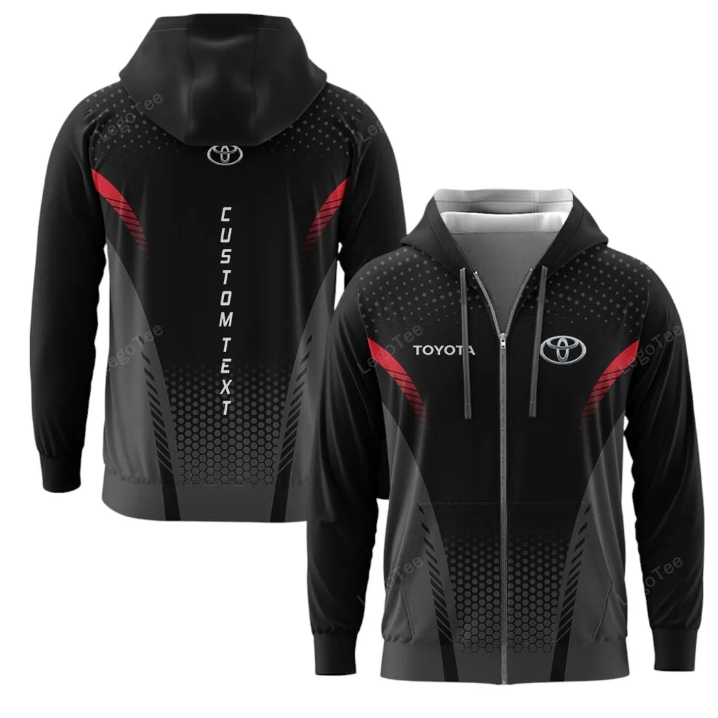 toyota zipper hoodie gift for toyota lovers gift for him husband boyfriend car10803122576