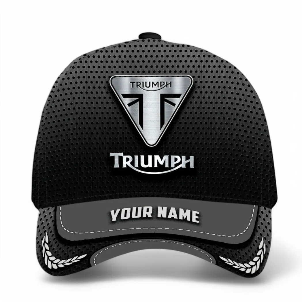 Triumph Motorcycles Classic Cap MOTOR3002132503, Gift For Triumph Motorcycles Lovers, Gift For Him, Husband, Boyfriend