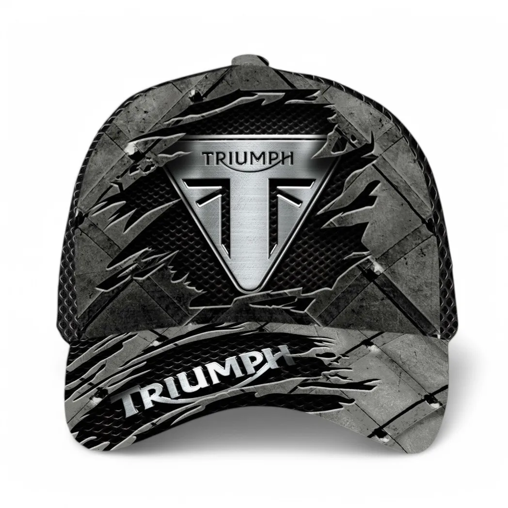 Triumph Motorcycles Classic Cap MOTOR3802142592, Gift For Triumph Motorcycles Lovers, Gift For Him, Husband, Boyfriend