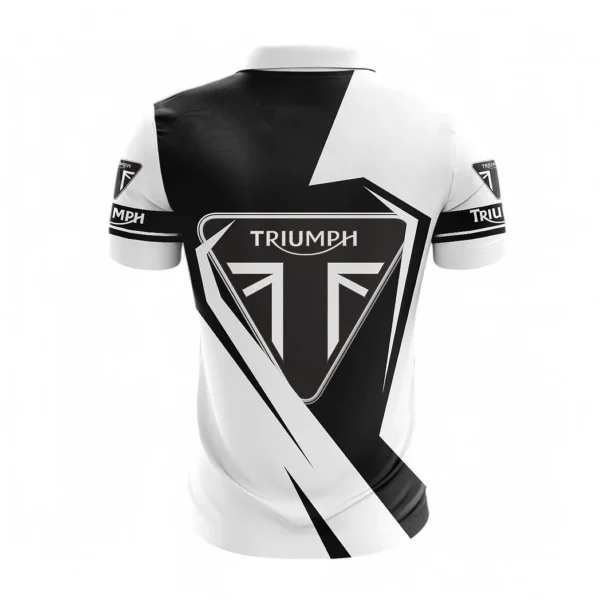 triumph motorcycles zipper polo shirt for men gift for triumph motorcycles fan car68022125918 qngmr