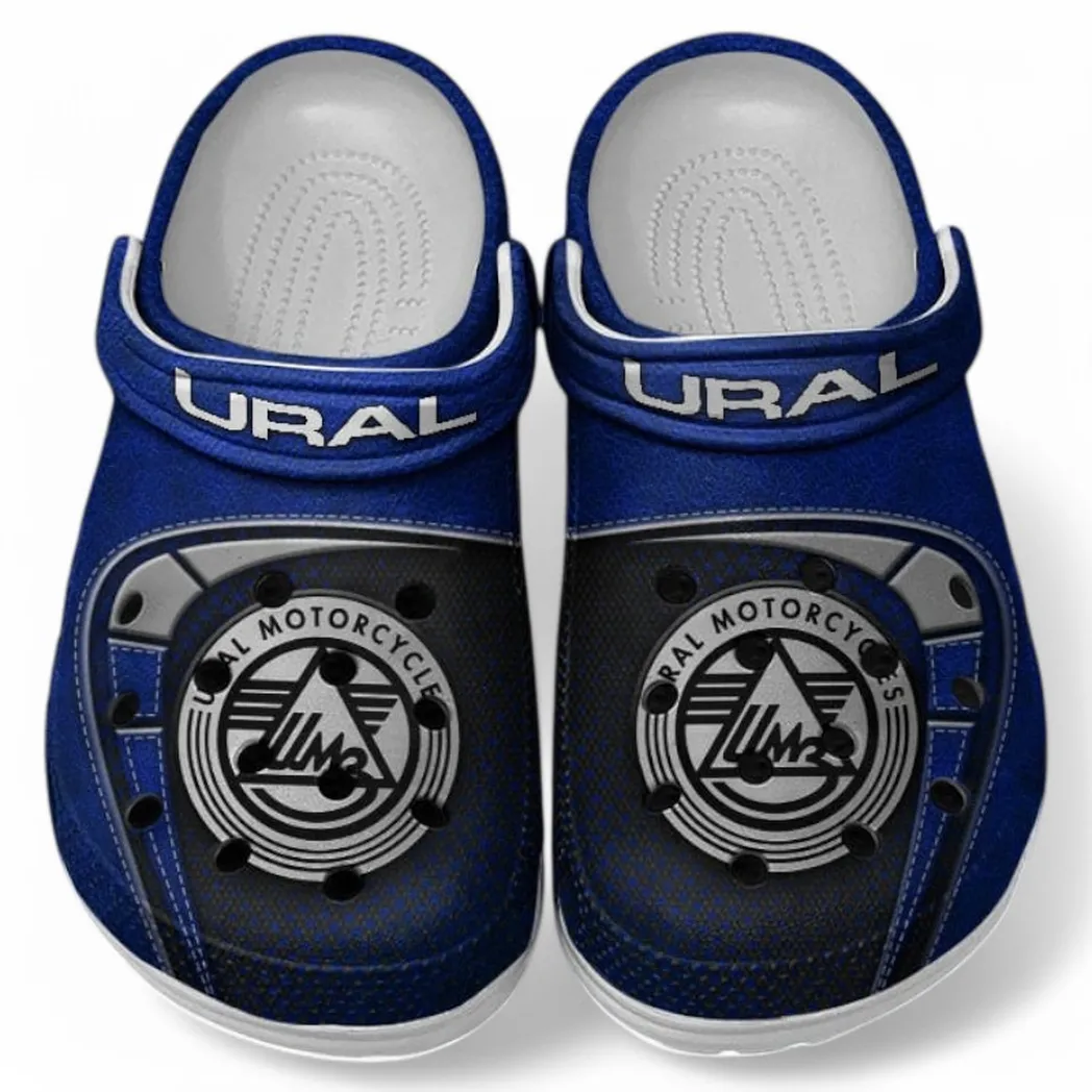 Ural Crocs Shoes, Clogs Men Women, Gift For Ural Fan CAR183031725135 - Blue