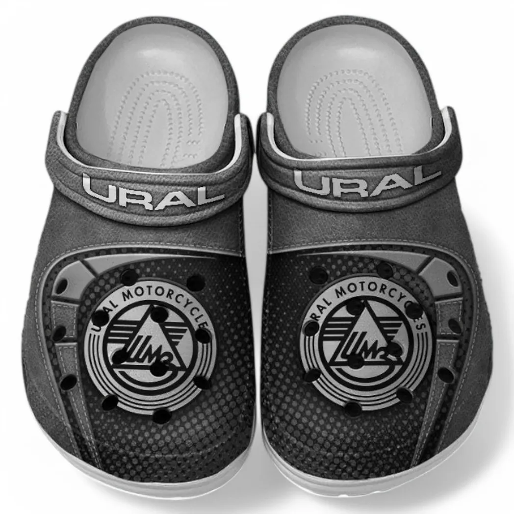 Ural Crocs Shoes, Clogs Men Women, Gift For Ural Fan CAR183031725135 - Gray