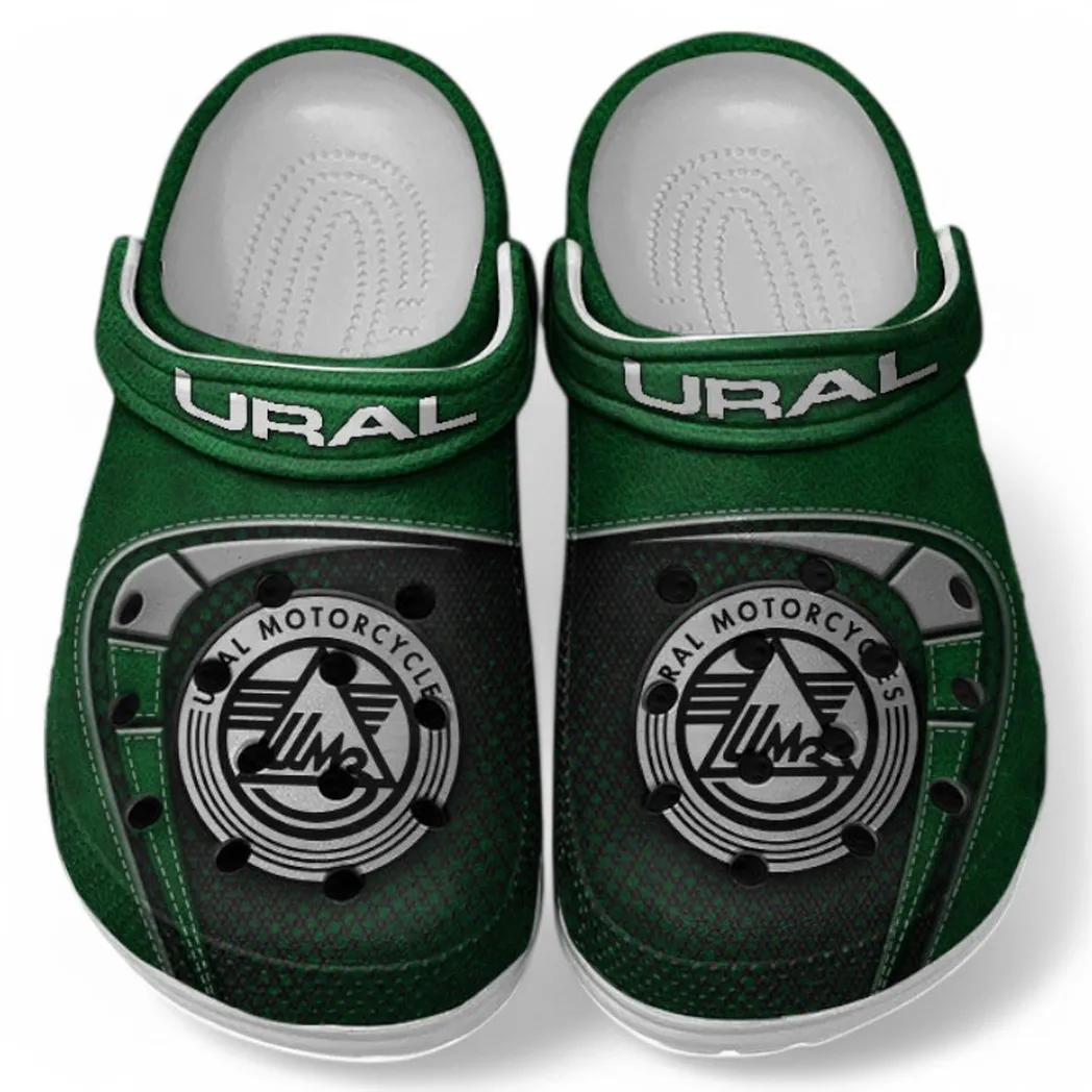 Ural Crocs Shoes, Clogs Men Women, Gift For Ural Fan CAR183031725135 - Green