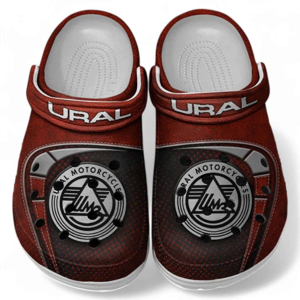 Ural Crocs Shoes, Clogs Men Women, Gift For Ural Fan CAR183031725135 - Red