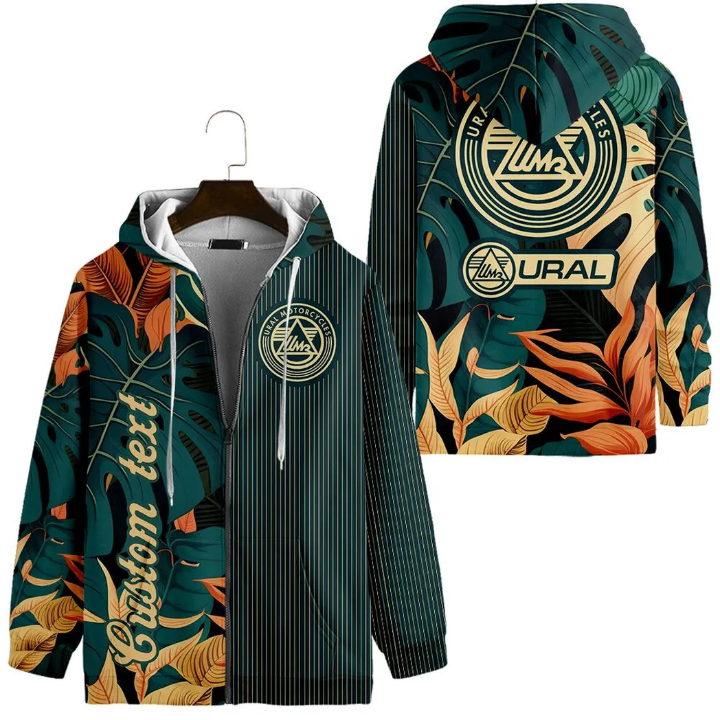 ural motorcycles vintage zip hoodie custom all over print car434041725331