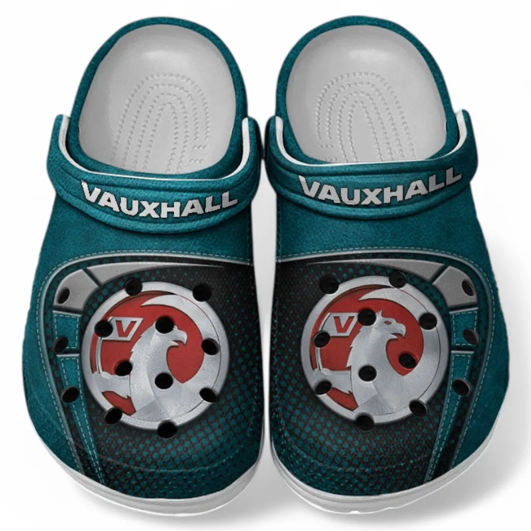 Vauxhall Crocs Sandals For Men Women, Gift For Vauxhall Fan CAR177031425602 - Cyan