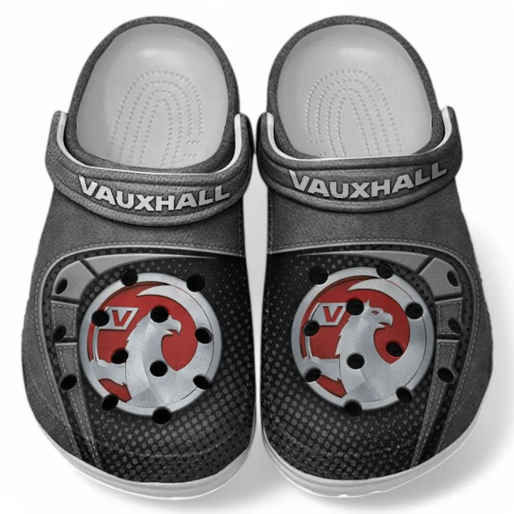 Vauxhall Crocs Sandals For Men Women, Gift For Vauxhall Fan CAR177031425602 - Gray