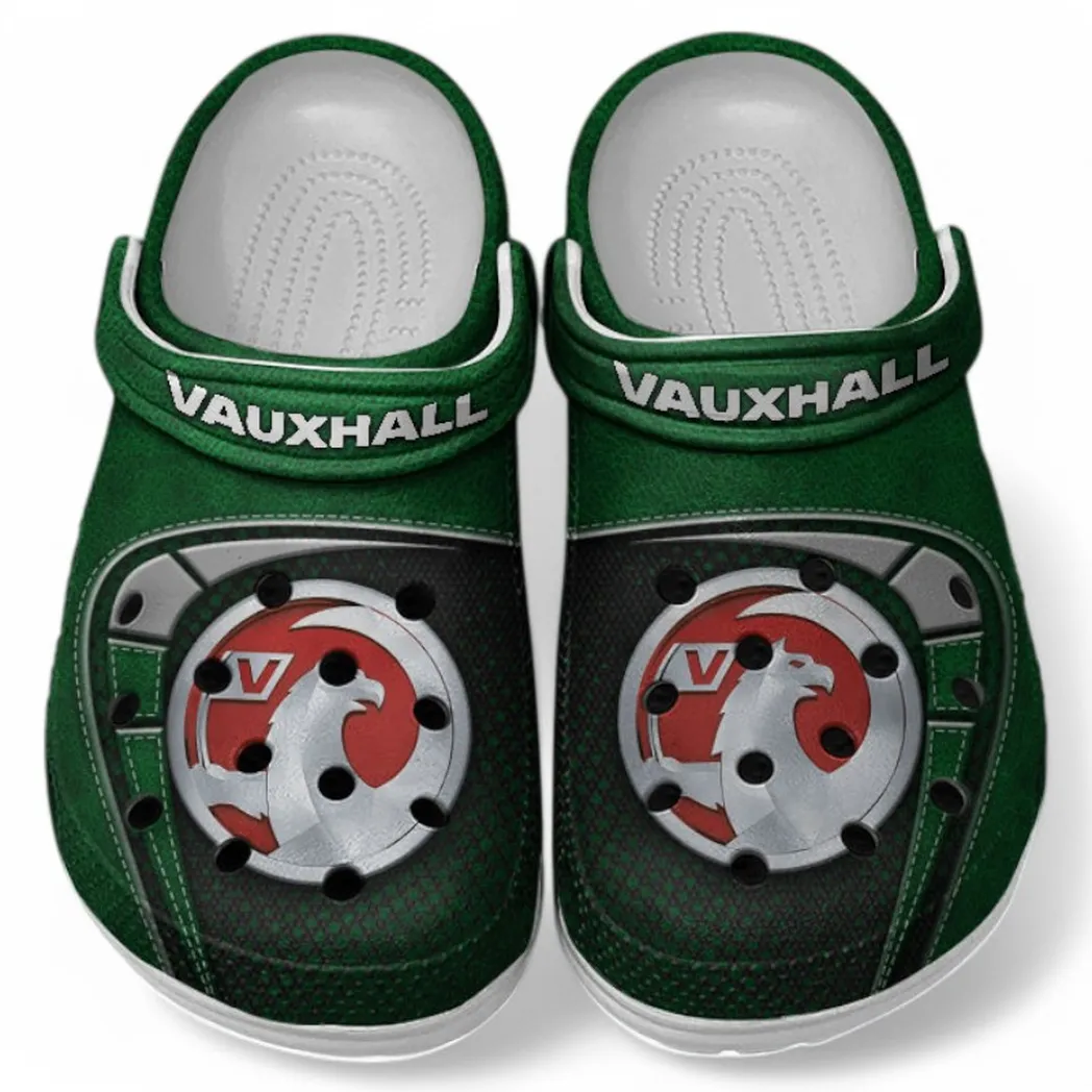 Vauxhall Crocs Sandals For Men Women, Gift For Vauxhall Fan CAR177031425602 - Green