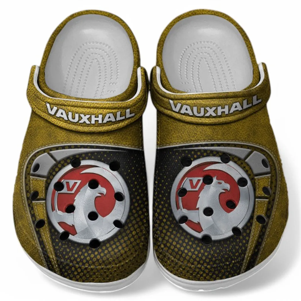 Vauxhall Crocs Sandals For Men Women, Gift For Vauxhall Fan CAR177031425602 - Yellow