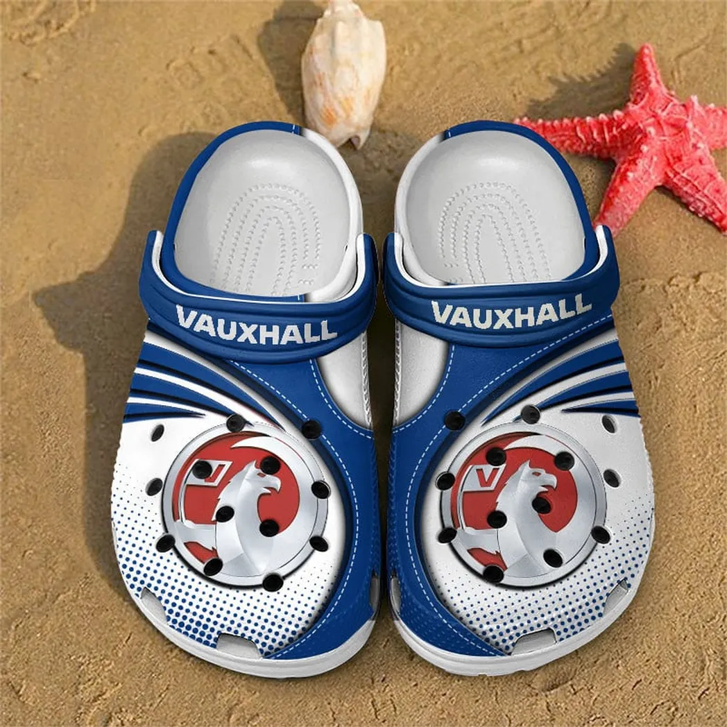 vauxhall crocs sandals for men women gift for vauxhall fan car181031525715 blue ekpqc