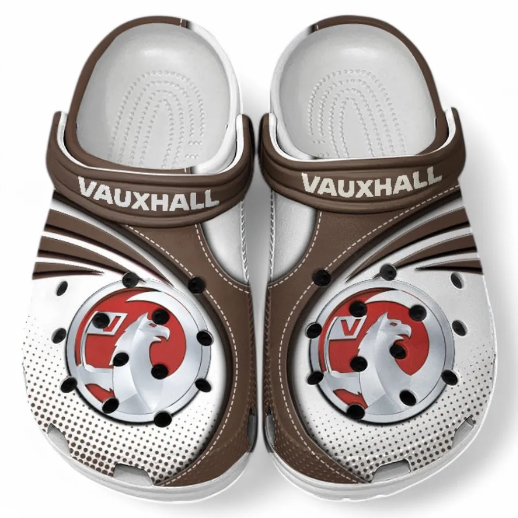 Vauxhall Crocs Sandals For Men Women, Gift For Vauxhall Fan CAR181031525715 - Brown