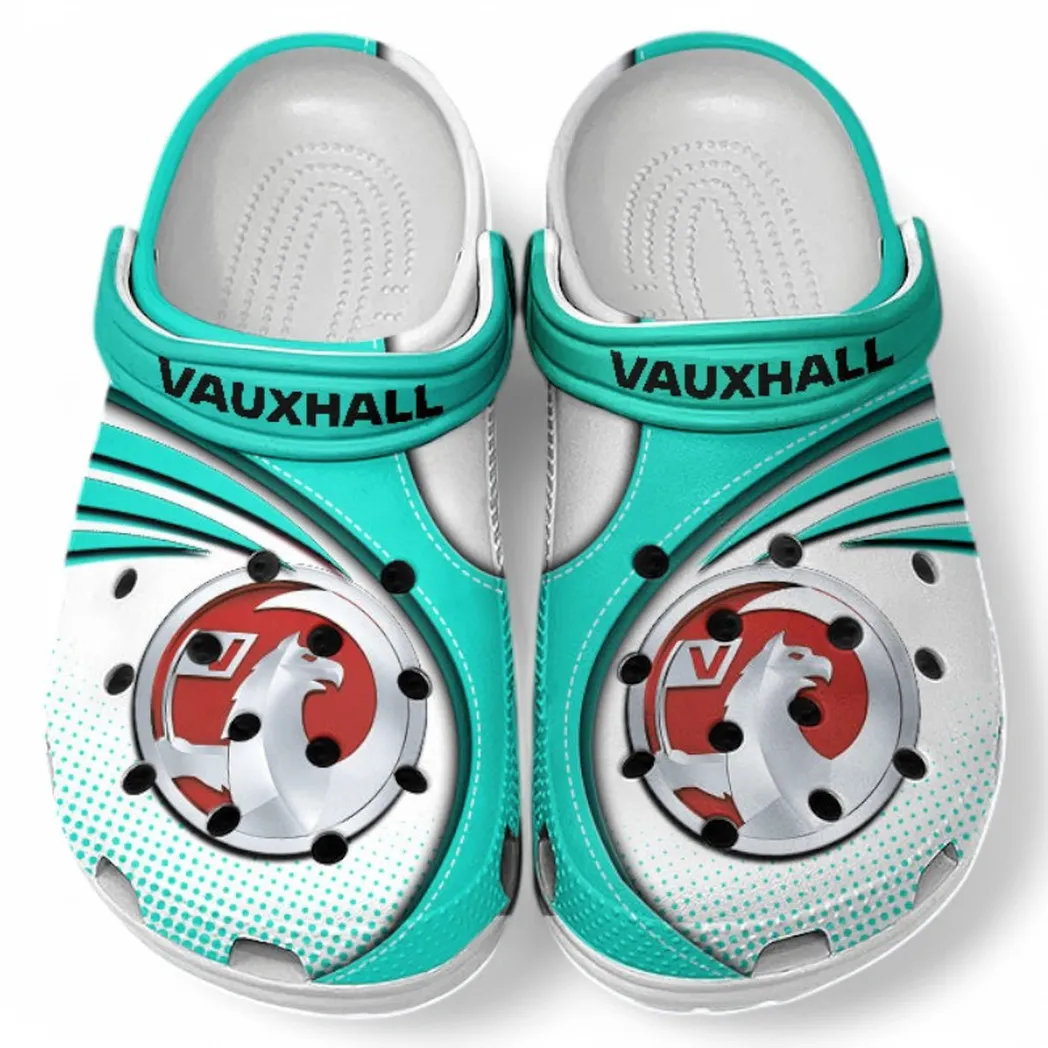 Vauxhall Crocs Sandals For Men Women, Gift For Vauxhall Fan CAR181031525715 - Cyan
