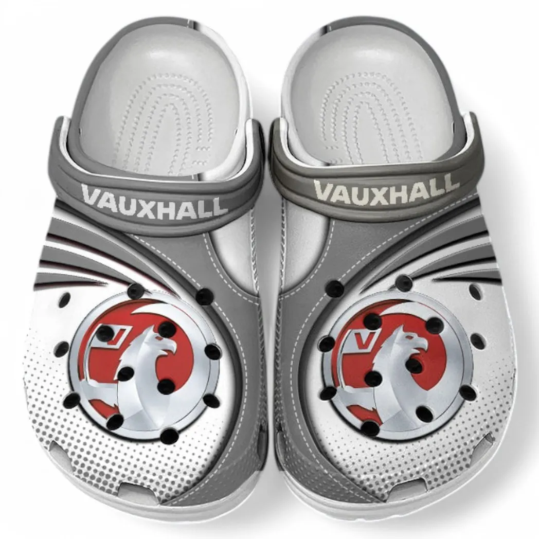 Vauxhall Crocs Sandals For Men Women, Gift For Vauxhall Fan CAR181031525715 - Gray