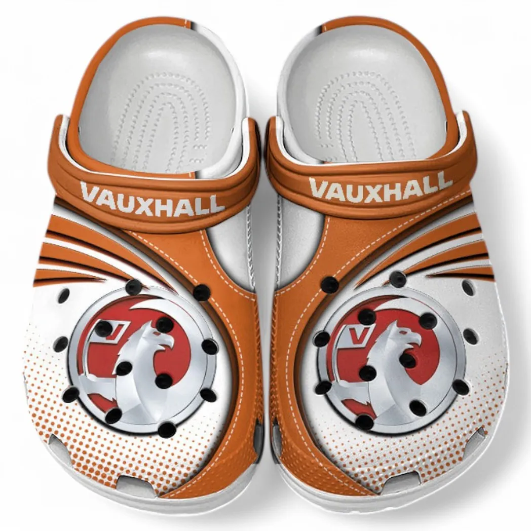 Vauxhall Crocs Sandals For Men Women, Gift For Vauxhall Fan CAR181031525715 - Orange
