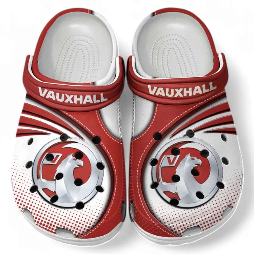 Vauxhall Crocs Sandals For Men Women, Gift For Vauxhall Fan CAR181031525715 - Red