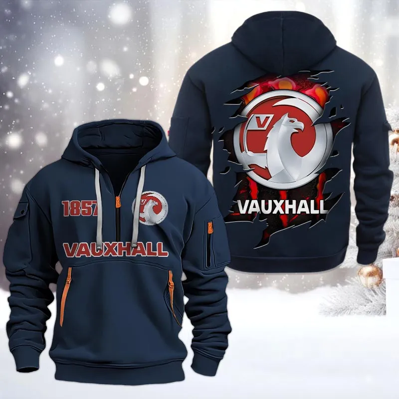 vauxhall half zip hoodie all over print half zip hoodies for men car198032772 navy vmgyd