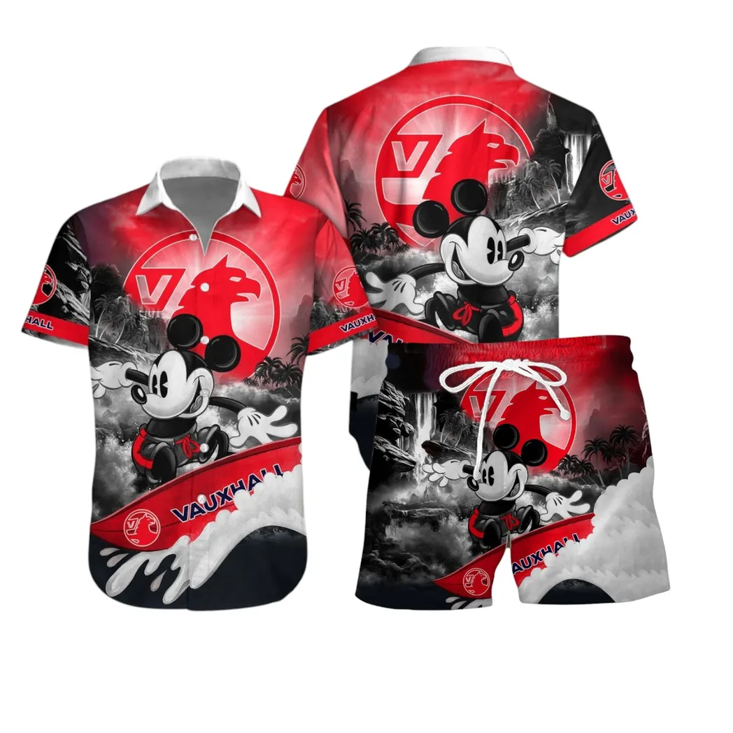 vauxhall hawaiian shirt set gift for vauxhall lovers gift for him husband boyfriend car53030625116 70c1z
