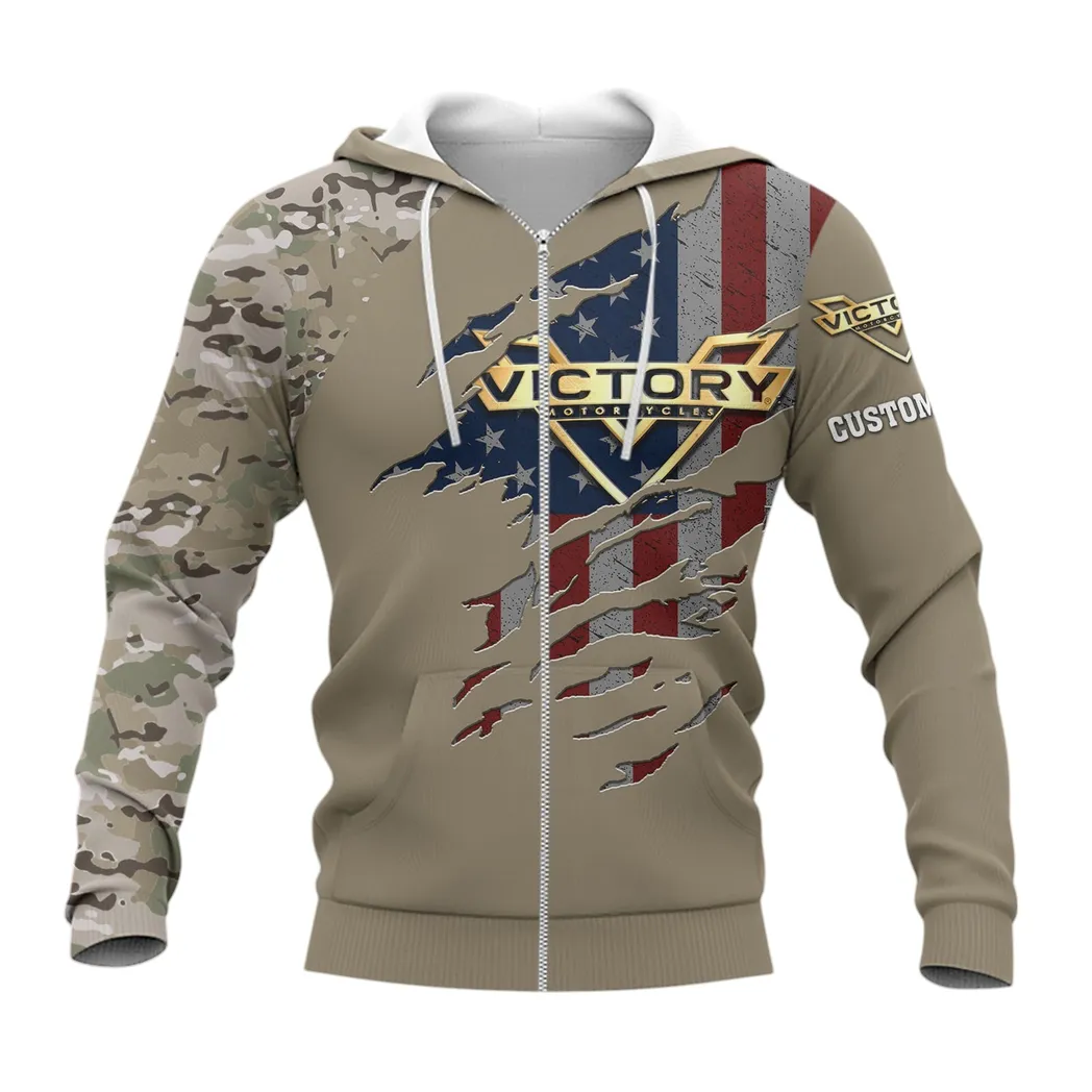 Victory Motorcycles Zipper Hoodie, Gift For Victory Motorcycles Lovers, Gift For Him, Husband, Boyfriend CAR46021725105-3