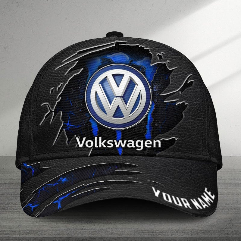 Volkswagen Cap All Over Print Baseball Cap For Volkswagen Fan CAR371041925556 - Black