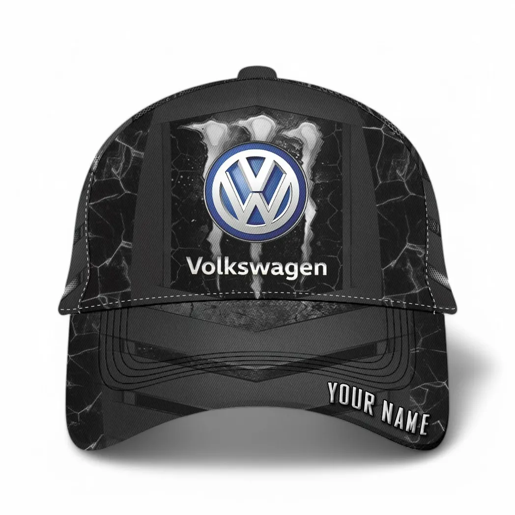 Volkswagen Classic Cap, Gift For Volkswagen Lovers, Gift For Him, Husband, Boyfriend CAR6502202506 - Grey