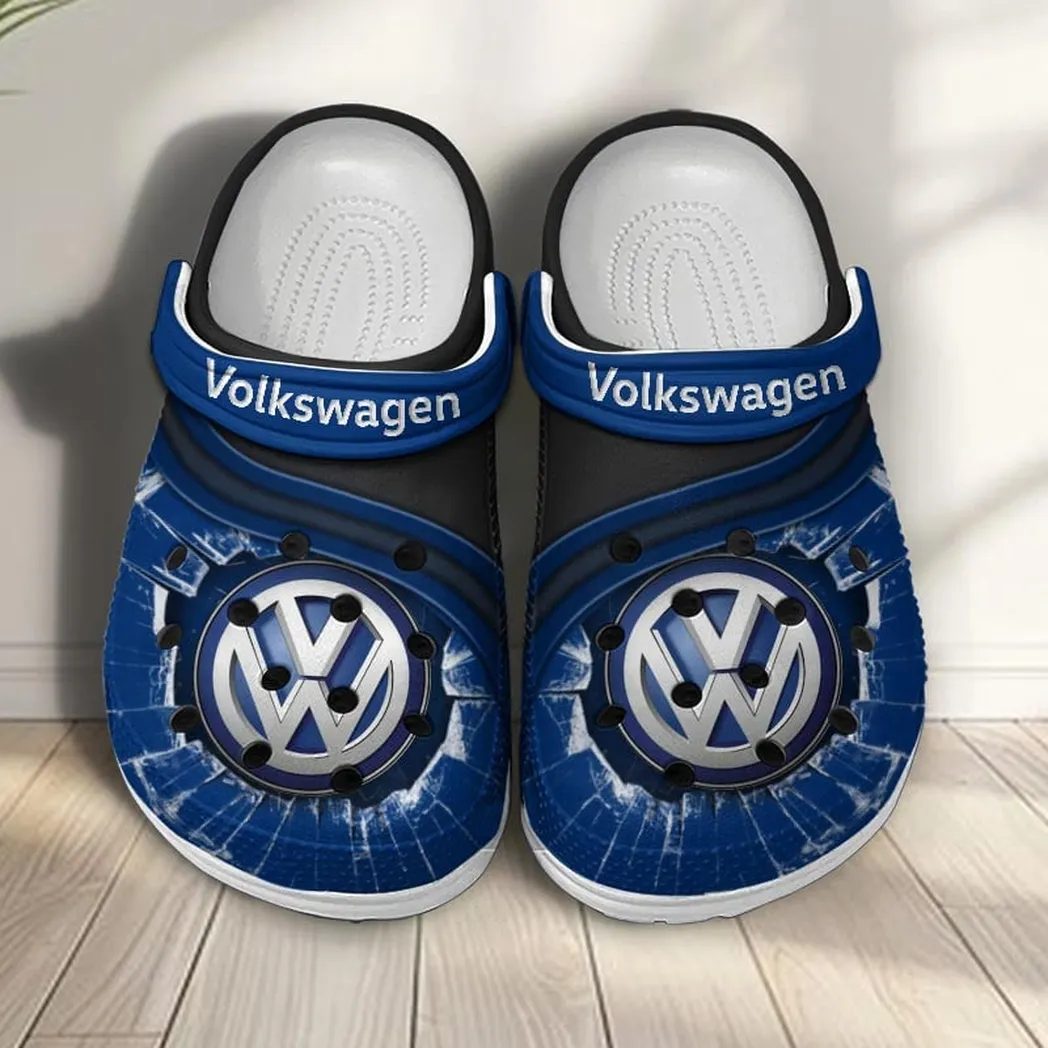 volkswagen crocs clogs men women gift for volkswagen fan car188032025117 blue riase