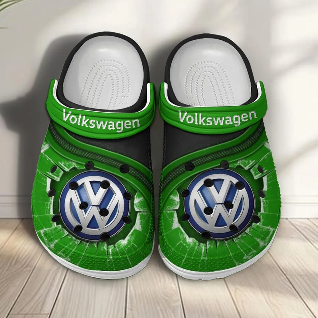 volkswagen crocs clogs men women gift for volkswagen fan car188032025117 green