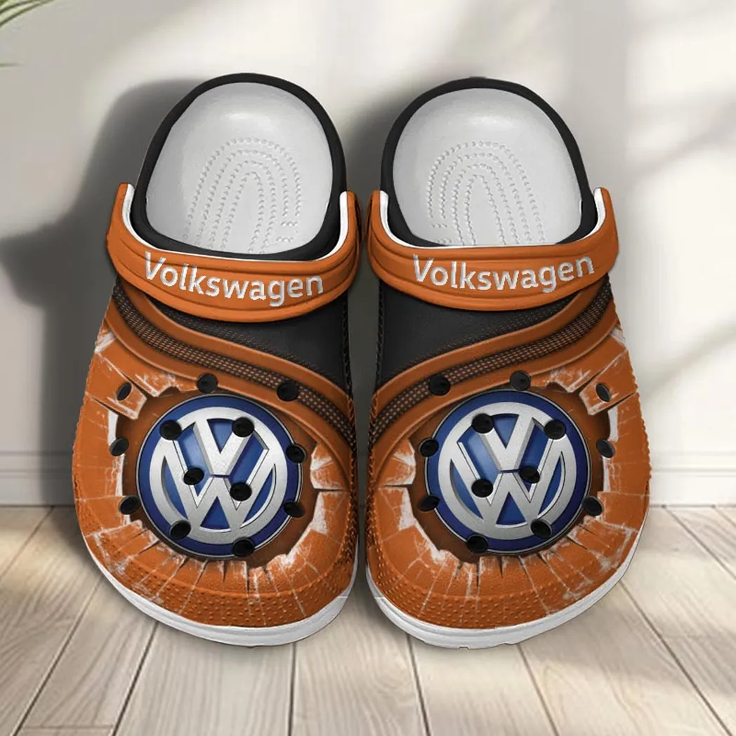 volkswagen crocs clogs men women gift for volkswagen fan car188032025117 orange ukdbj