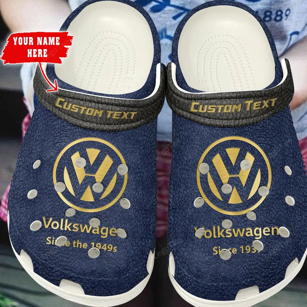 volkswagen crocs gift for volkswagen lovers gift for him husband boyfriend blue car141021225673 1 hpml6