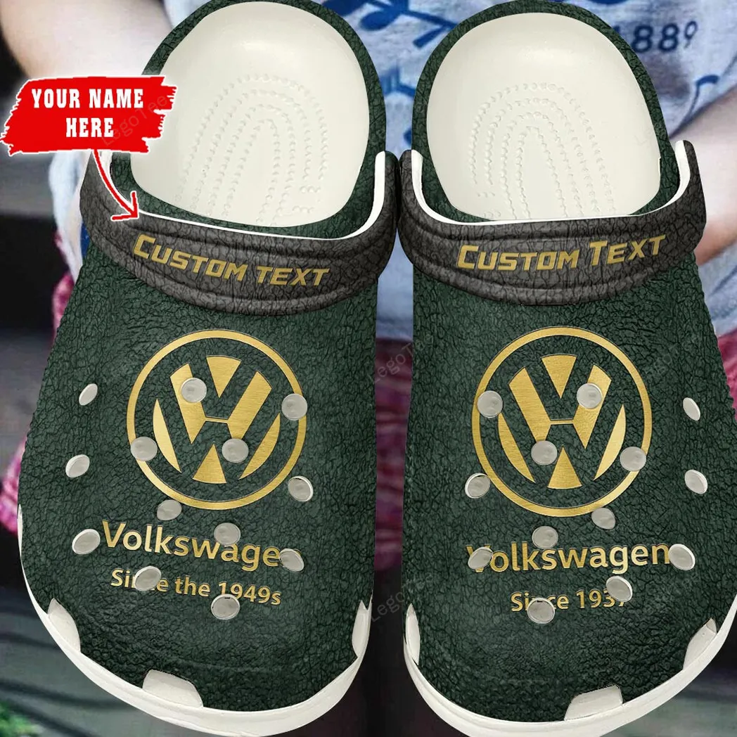 volkswagen crocs gift for volkswagen lovers gift for him husband boyfriend green car141021225673 5 tzi4h