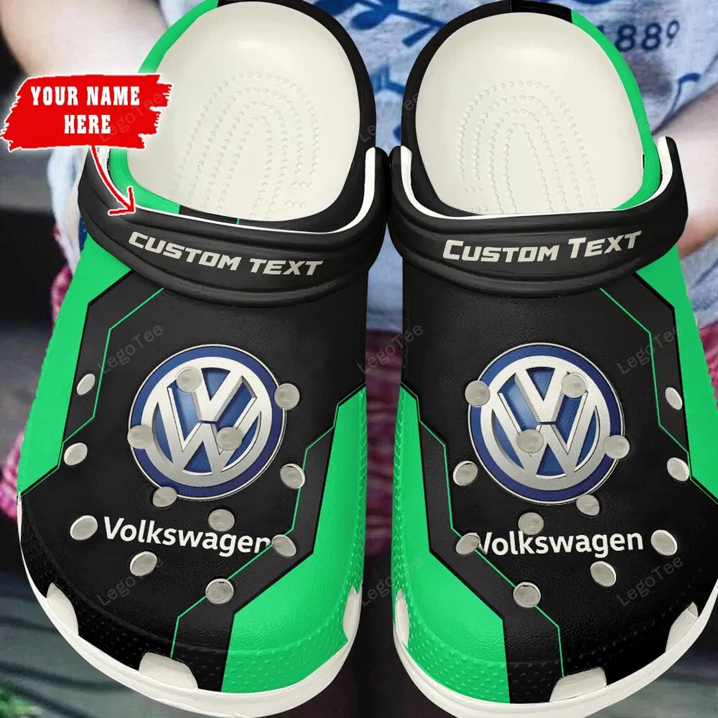 volkswagen crocs gift for volkswagen lovers gift for him husband boyfriend kelly green car140021225563 6