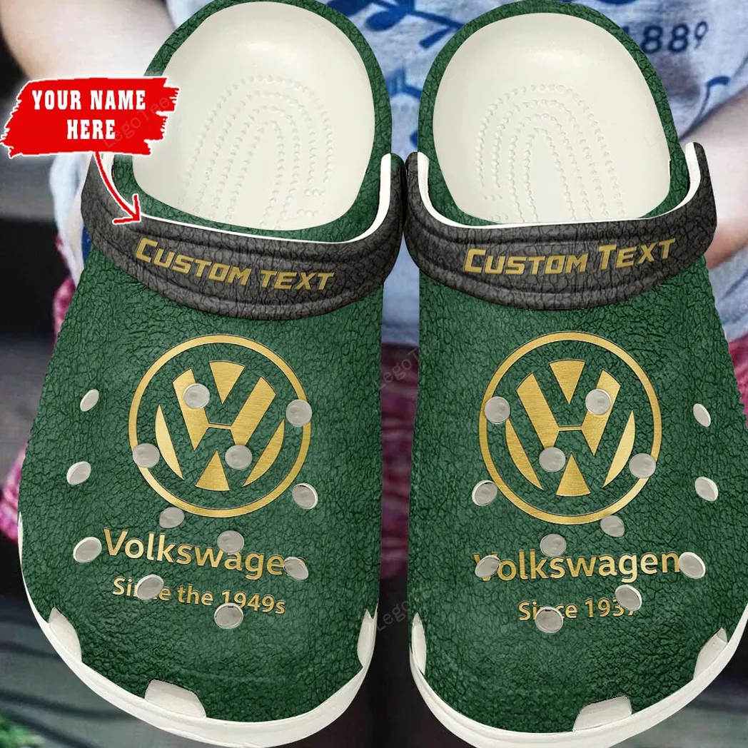 volkswagen crocs gift for volkswagen lovers gift for him husband boyfriend kelly green car141021225673 6