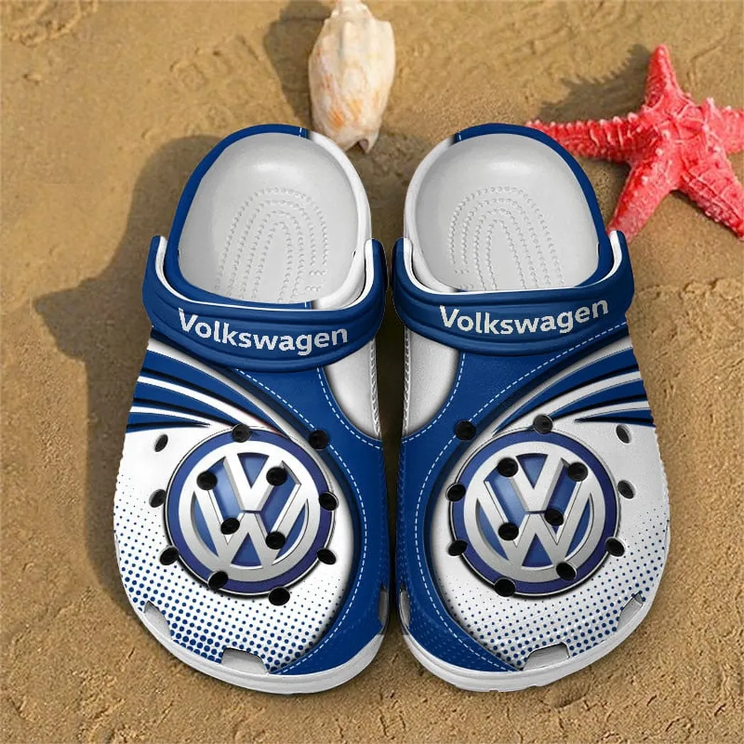 volkswagen crocs sandals for men women gift for volkswagen fan car181031525688 blue ldlky