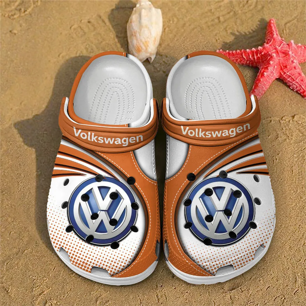 volkswagen crocs sandals for men women gift for volkswagen fan car181031525688 orange 9lr2m