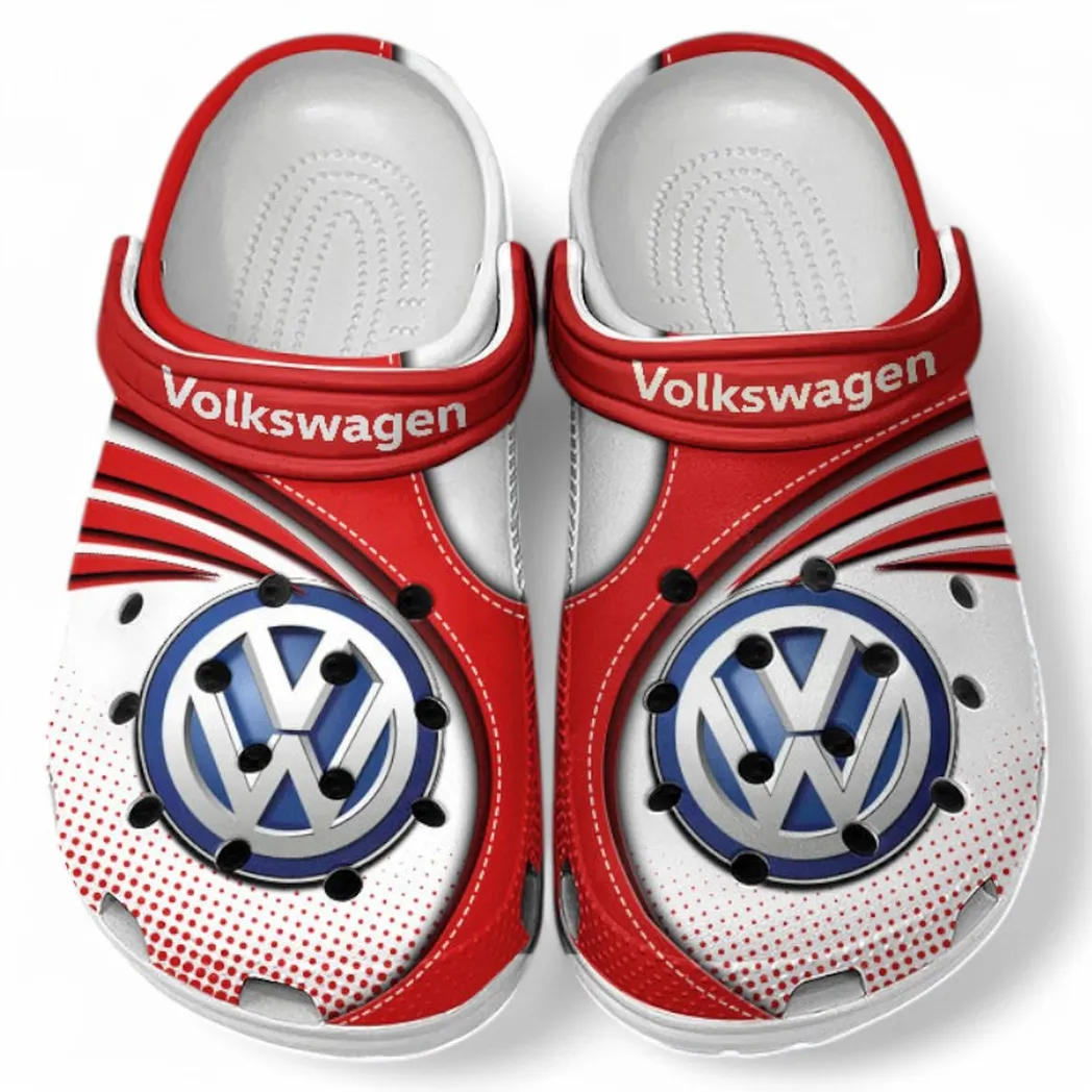 volkswagen crocs sandals for men women gift for volkswagen fan car181031525688 red