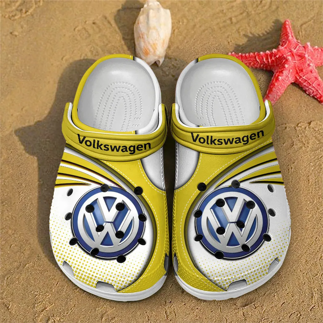 volkswagen crocs sandals for men women gift for volkswagen fan car181031525688 yellow lguww