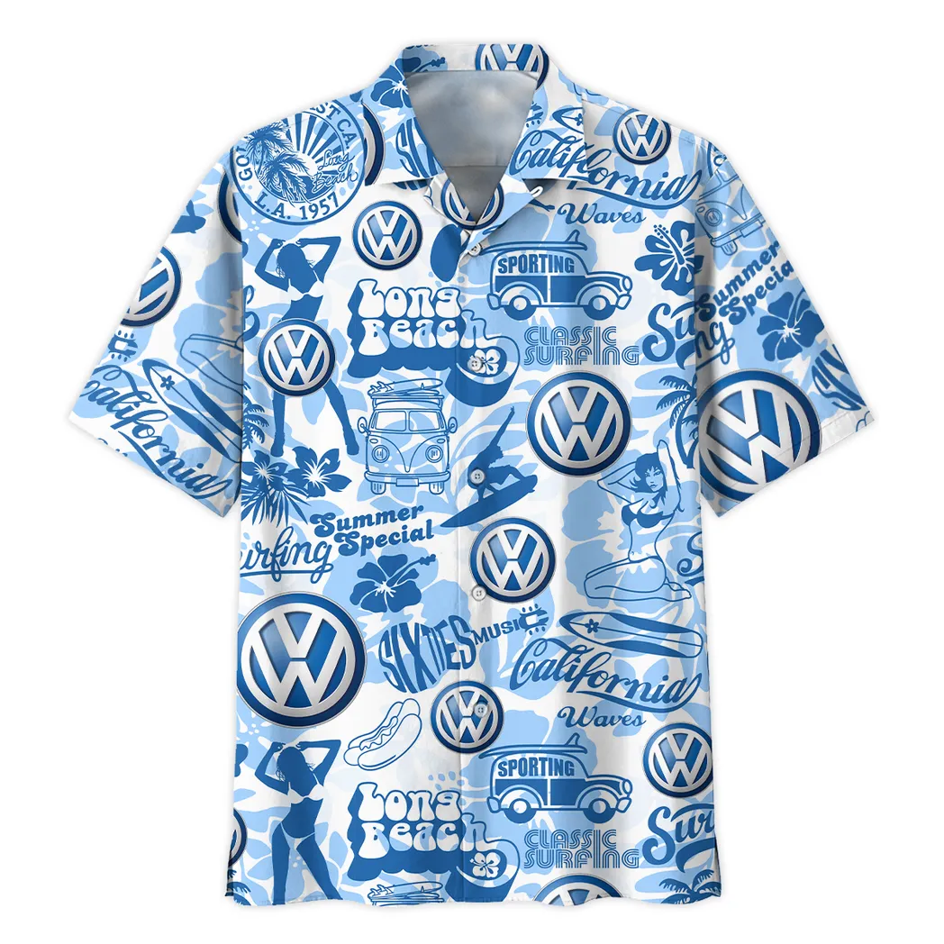 volkswagen hawaiian shirt for men gift for volkswagen lovers car201030725608 sdl59