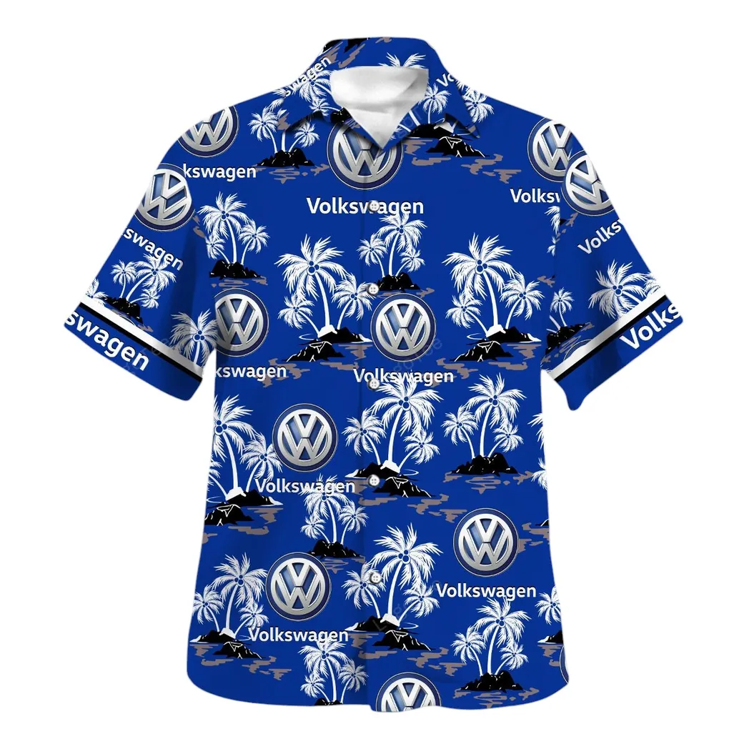 volkswagen hawaiian shirt set for men gift for volkswagen lovers gift for him husband boyfriend car144021125502 1 fhcpr