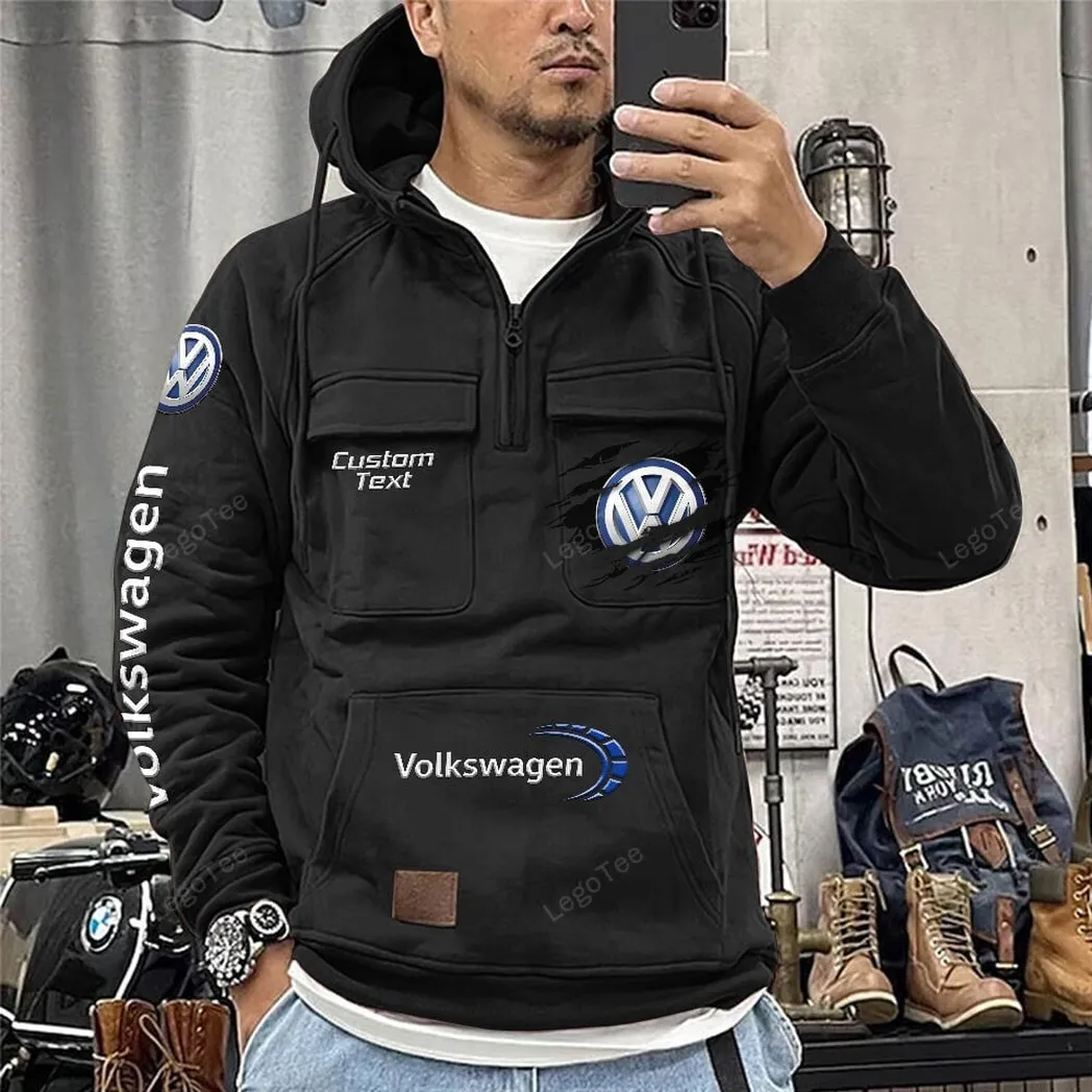 volkswagen tactical quarter zip hoodie gift for volkswagen lovers gift for him husband boyfriend black car122021425000 2 mbrra