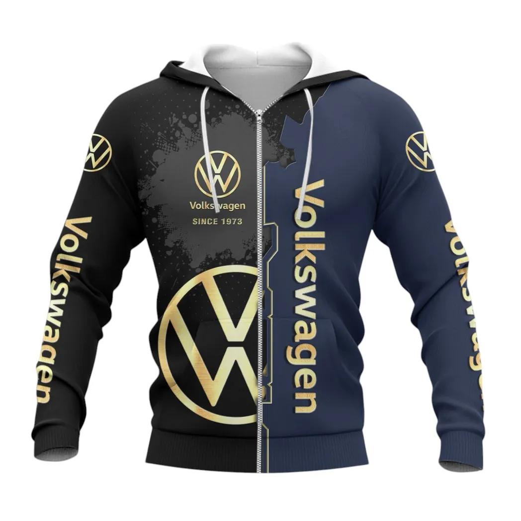 volkswagen zipper hoodie gift for volkswagen lovers gift for him husband boyfriend car44021725092 3 35wfv