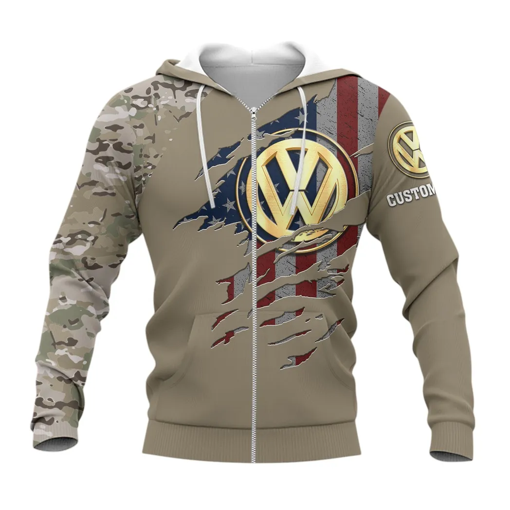 volkswagen zipper hoodie gift for volkswagen lovers gift for him husband boyfriend car46021725106 3 plniq
